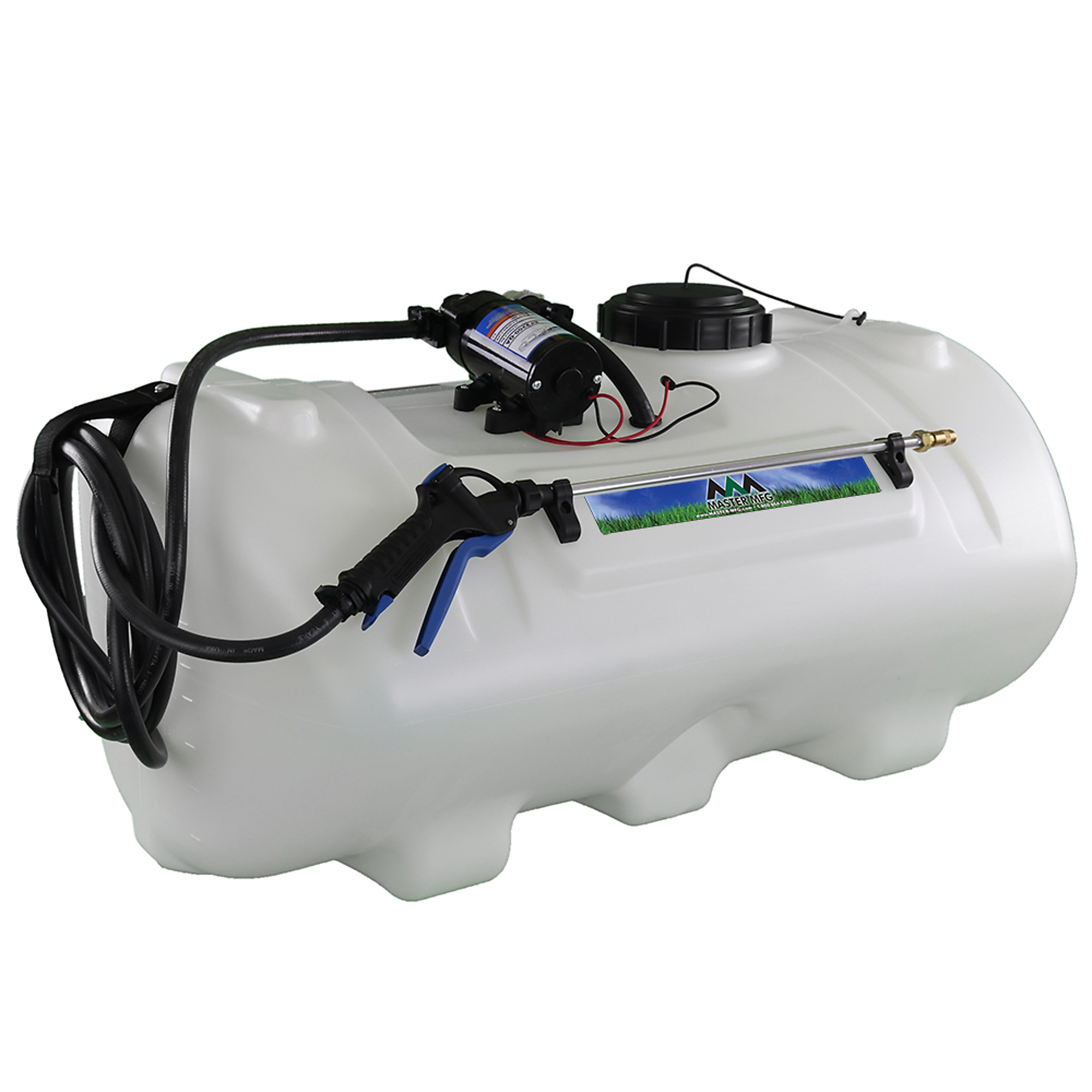 Master MFG, 40-Gal Deluxe Spot Sprayer - 2.2GPM, Tank Size 40 Gal, Flow 2.2 GPM, Pressure 70 PSI, Model# SSO-01-040D-MM